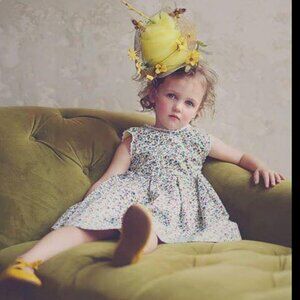 Girls Bijou Sauvage Clothier The Bee's Knees Frankie Dress Bloomers Set size 3